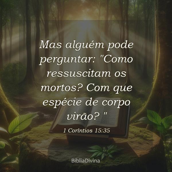 1 Coríntios 15:35