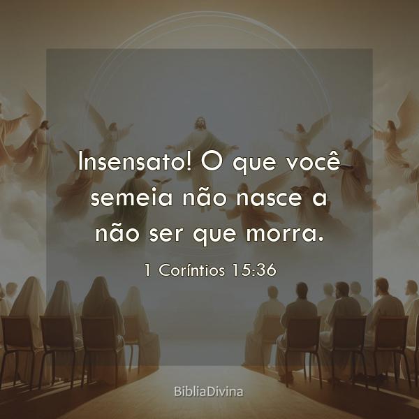 1 Coríntios 15:36