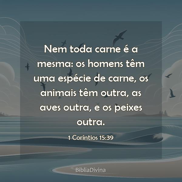 1 Coríntios 15:39