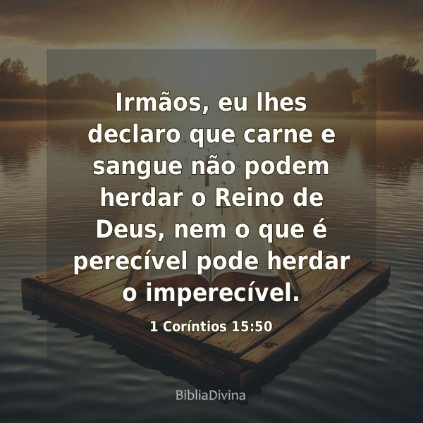 1 Coríntios 15:50