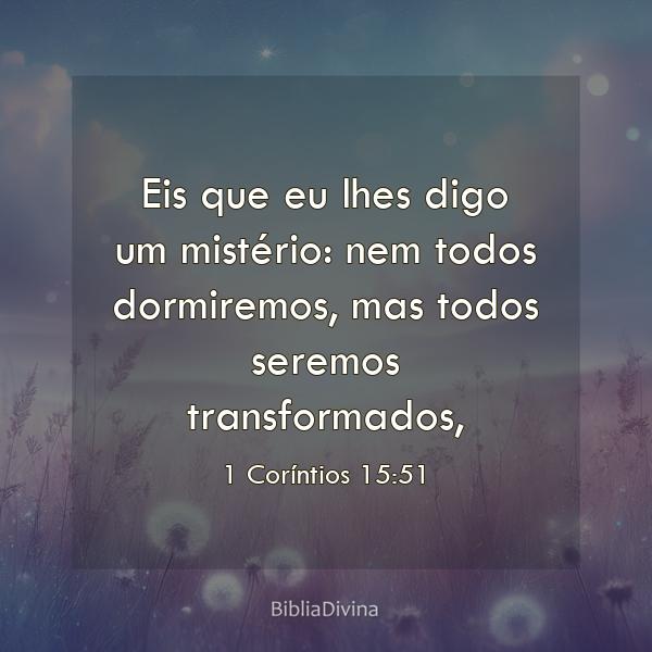 1 Coríntios 15:51