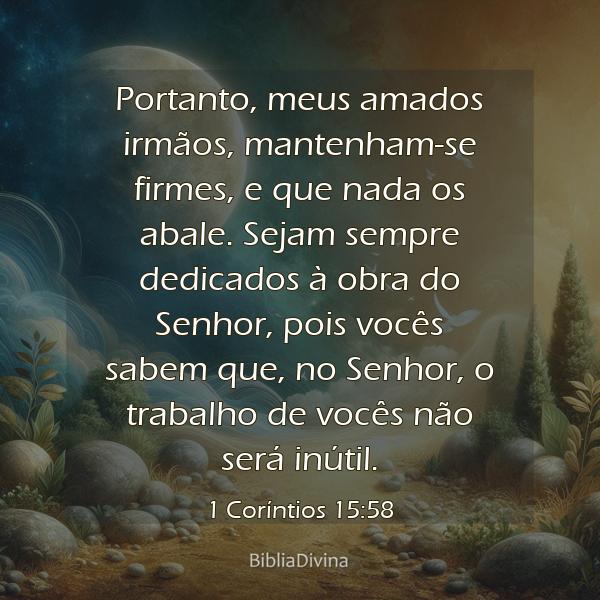 1 Coríntios 15:58