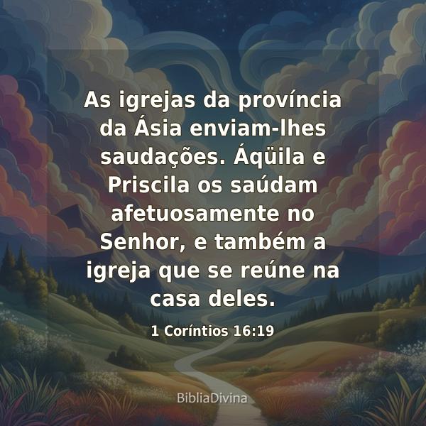 1 Coríntios 16:19