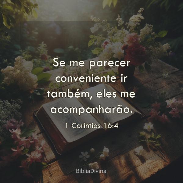 1 Coríntios 16:4