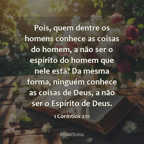 1 Coríntios 2:11