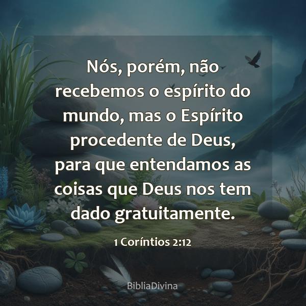 1 Coríntios 2:12