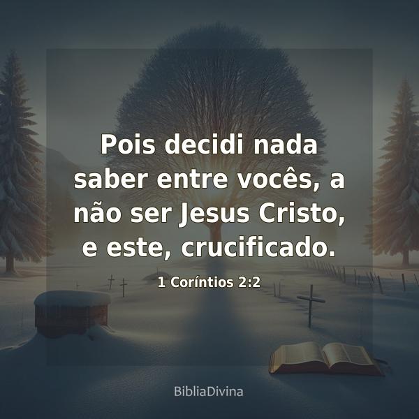 1 Coríntios 2:2