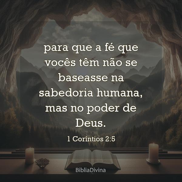 1 Coríntios 2:5