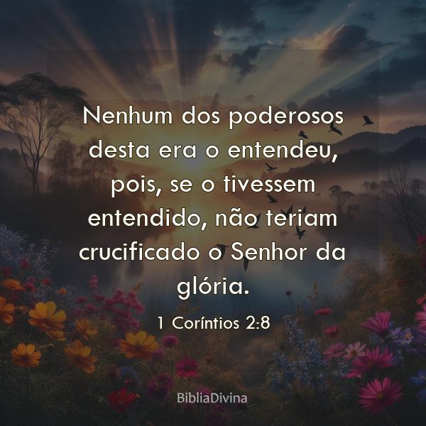 1 Coríntios 2:8