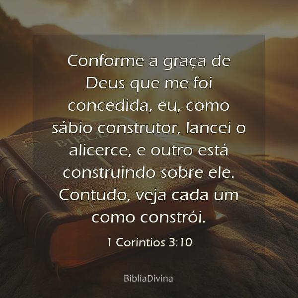 1 Coríntios 3:10