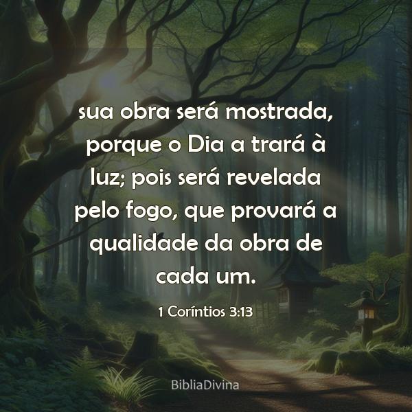 1 Coríntios 3:13