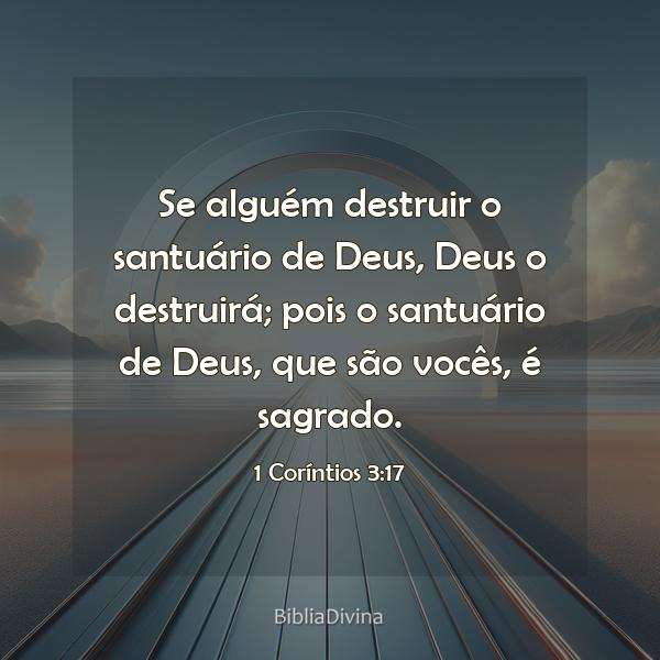 1 Coríntios 3:17