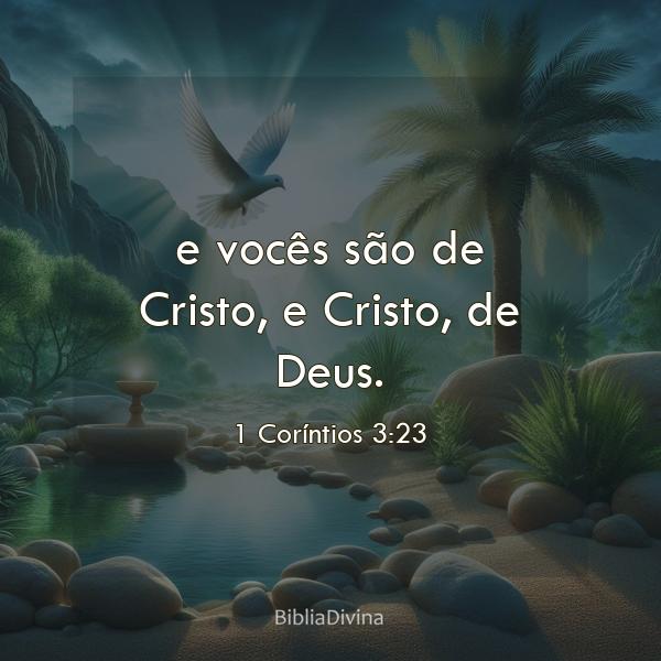 1 Coríntios 3:23