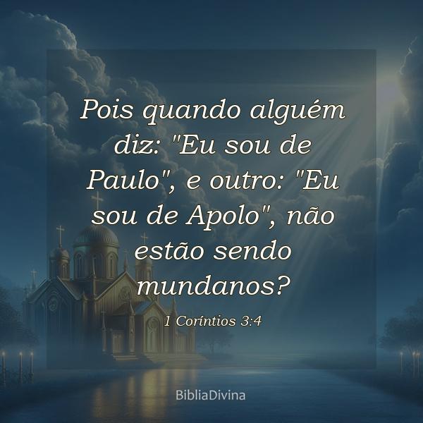 1 Coríntios 3:4