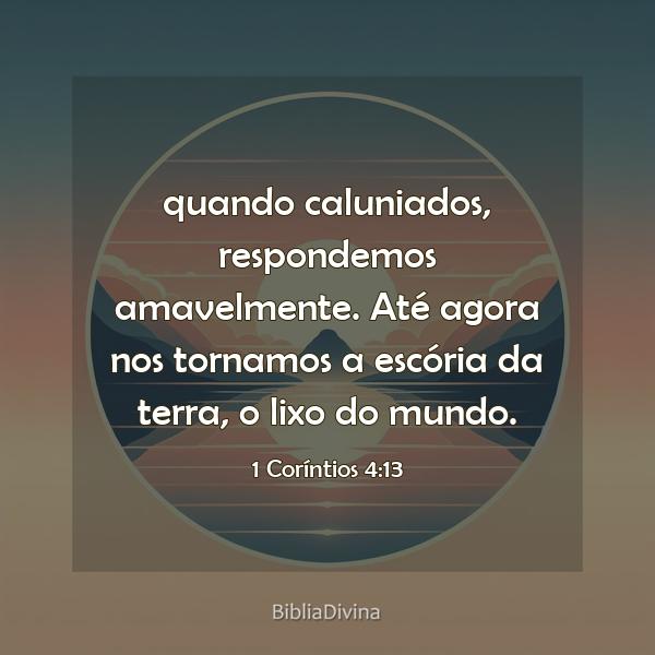 1 Coríntios 4:13