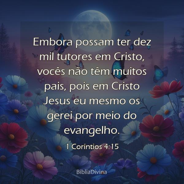 1 Coríntios 4:15