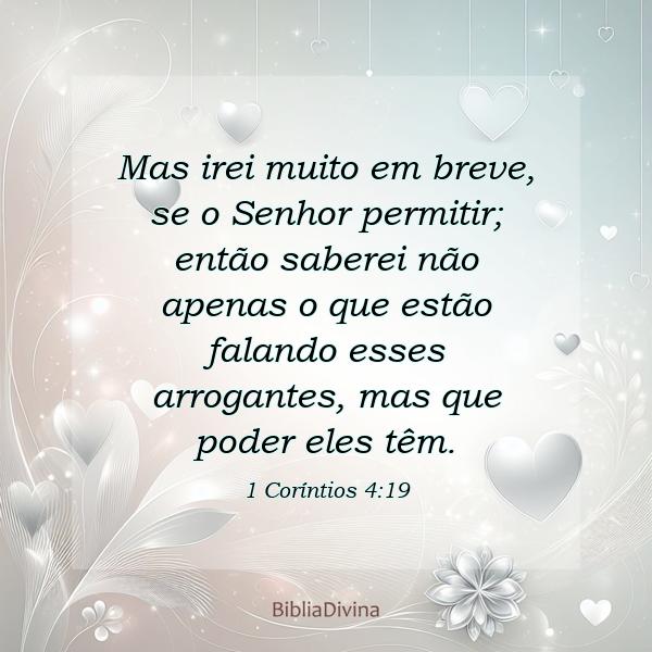 1 Coríntios 4:19