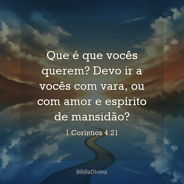 1 Coríntios 4:21