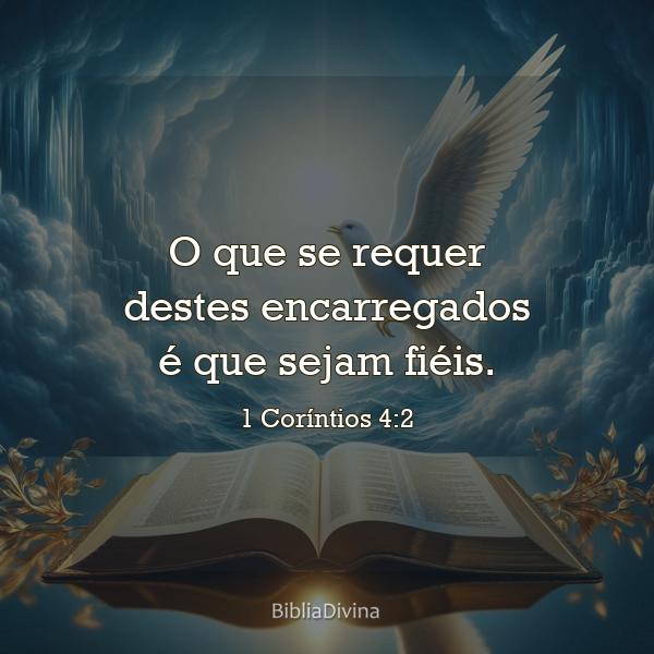 1 Coríntios 4:2