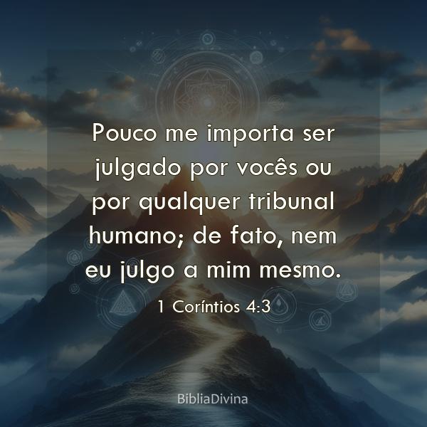 1 Coríntios 4:3