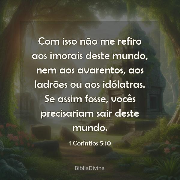 1 Coríntios 5:10