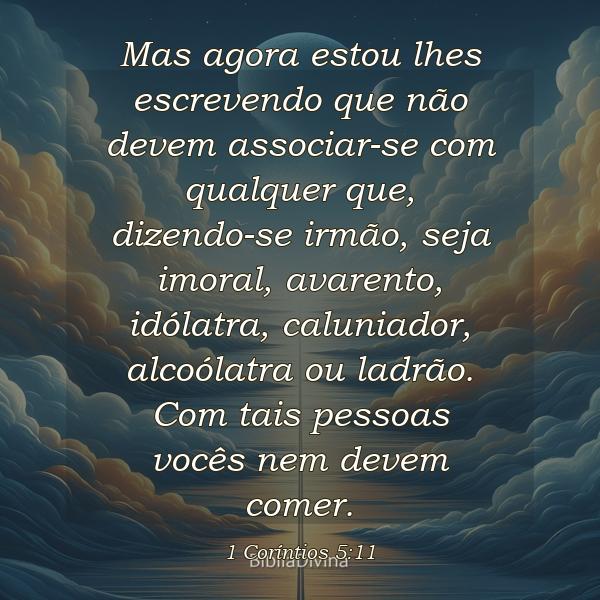 1 Coríntios 5:11