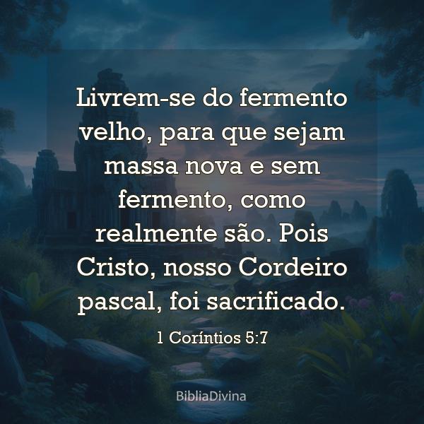 1 Coríntios 5:7