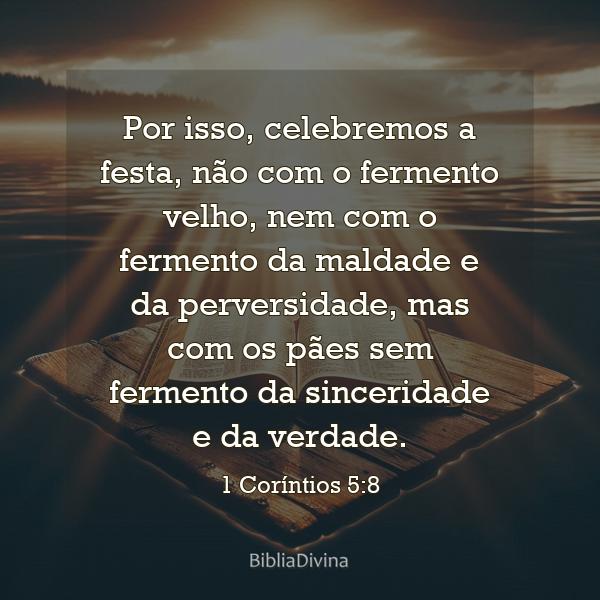 1 Coríntios 5:8