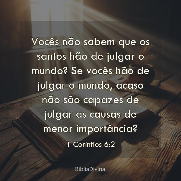 1 Coríntios 6:2