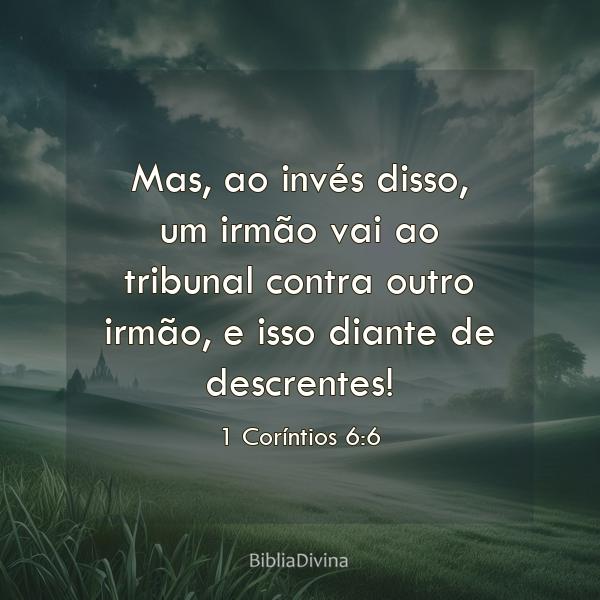 1 Coríntios 6:6