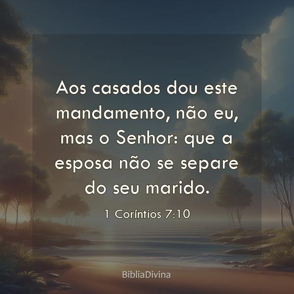 1 Coríntios 7:10