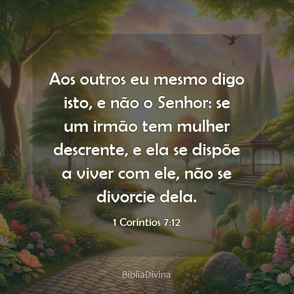 1 Coríntios 7:12