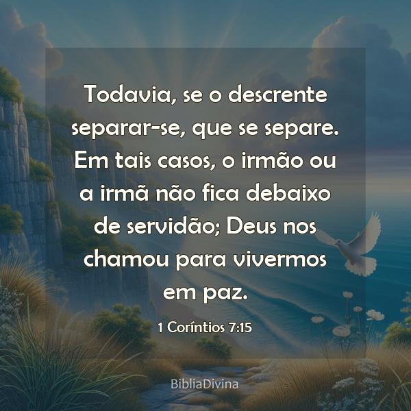 1 Coríntios 7:15