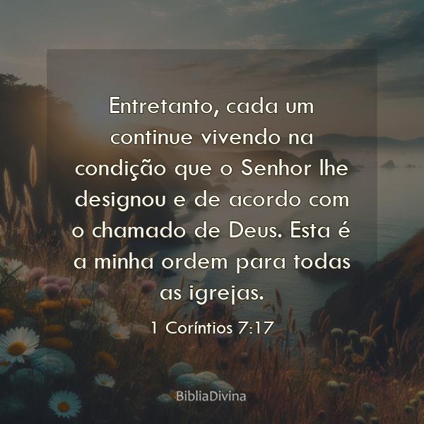 1 Coríntios 7:17