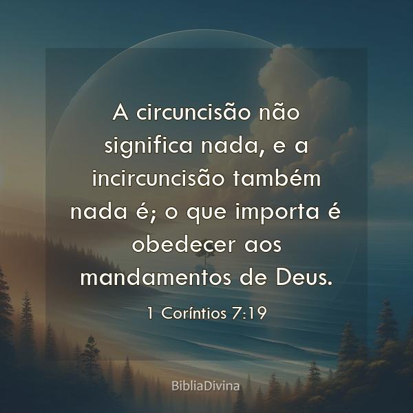 1 Coríntios 7:19