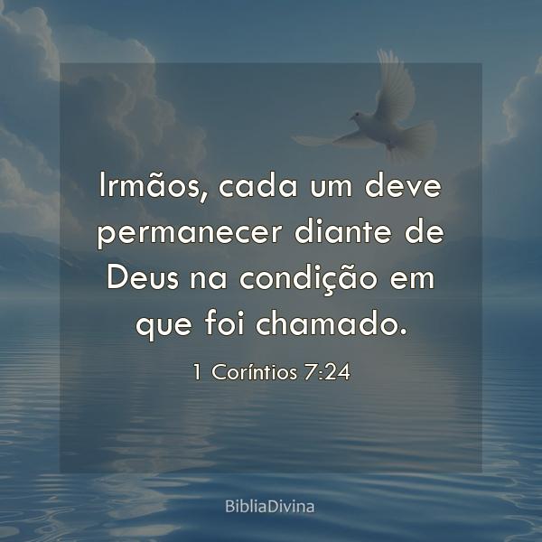 1 Coríntios 7:24