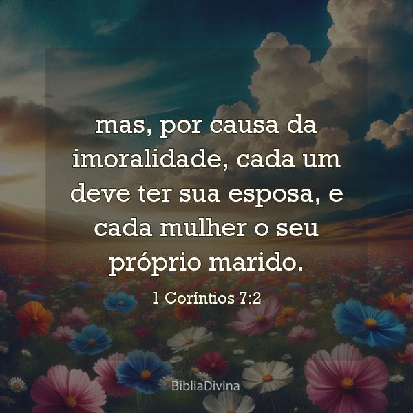 1 Coríntios 7:2