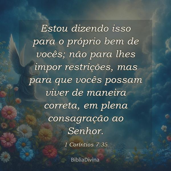 1 Coríntios 7:35