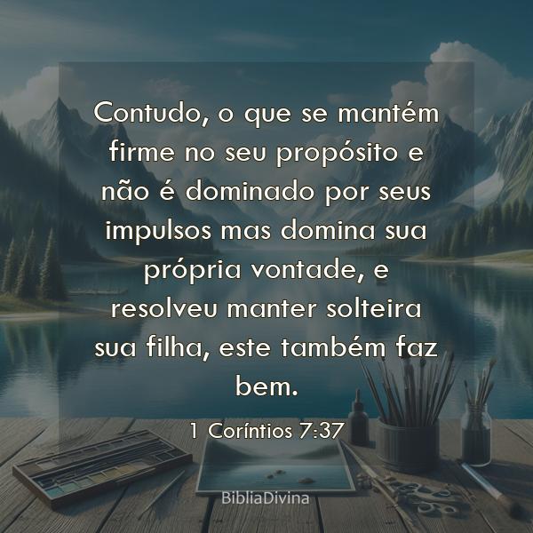 1 Coríntios 7:37