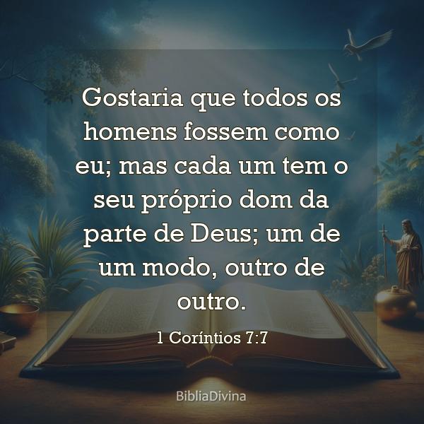 1 Coríntios 7:7