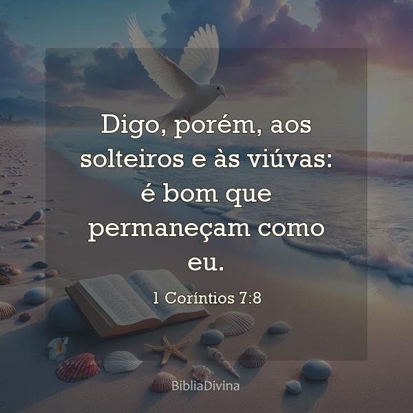 1 Coríntios 7:8