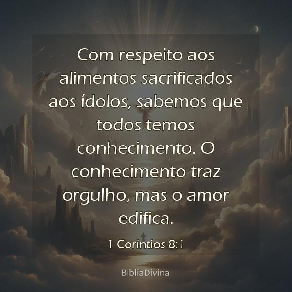 1 Coríntios 8:1