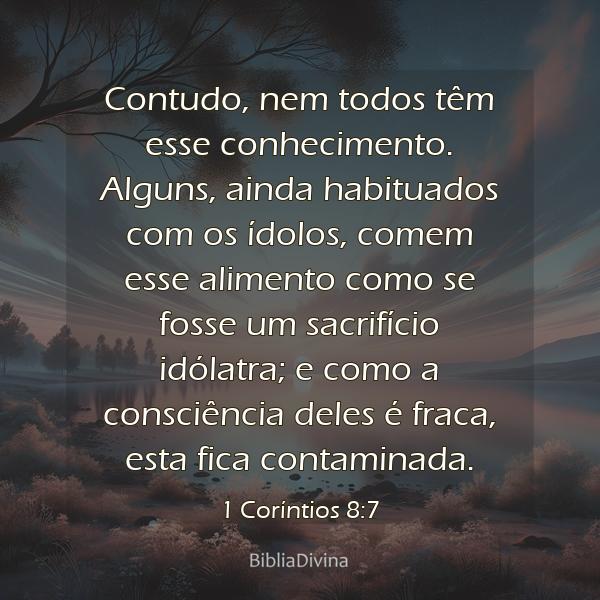 1 Coríntios 8:7