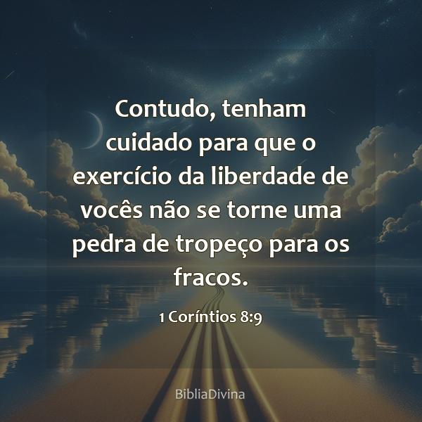 1 Coríntios 8:9