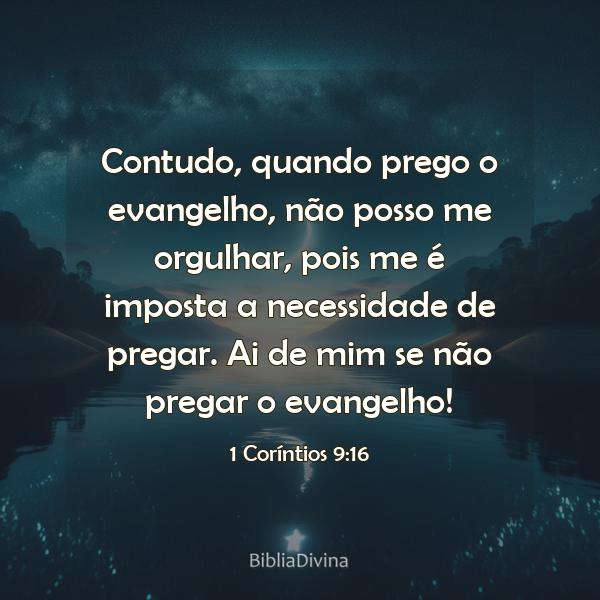 1 Coríntios 9:16