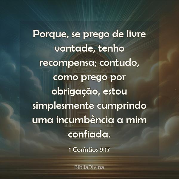 1 Coríntios 9:17