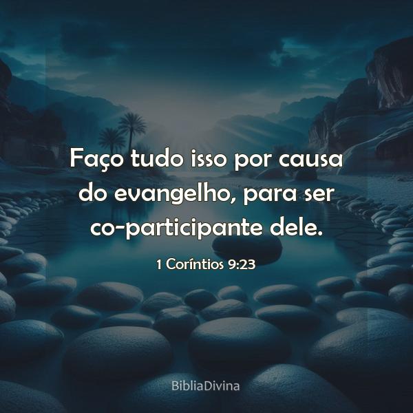 1 Coríntios 9:23