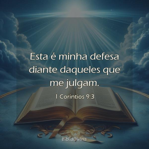 1 Coríntios 9:3