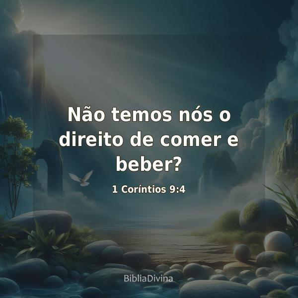 1 Coríntios 9:4