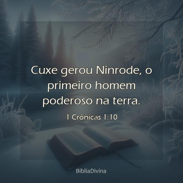 1 Crônicas 1:10